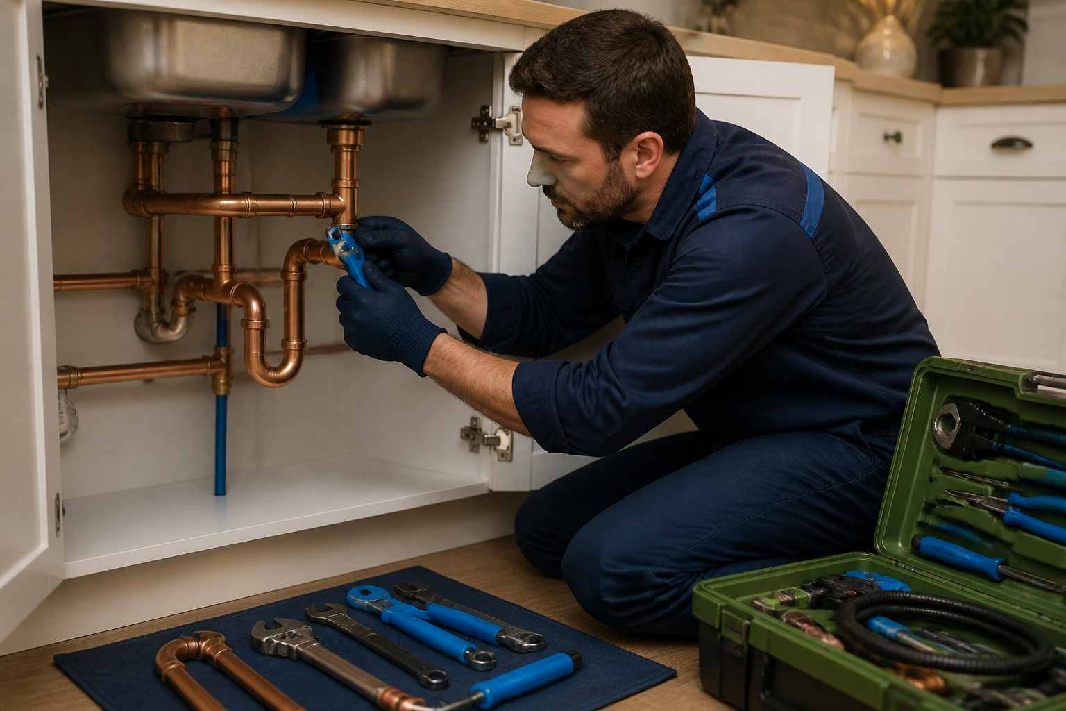 Plumbing repairs and installations service